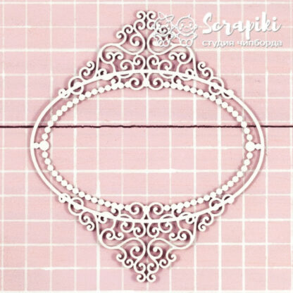 Chipboards Scrapiki - petit cadre mariage