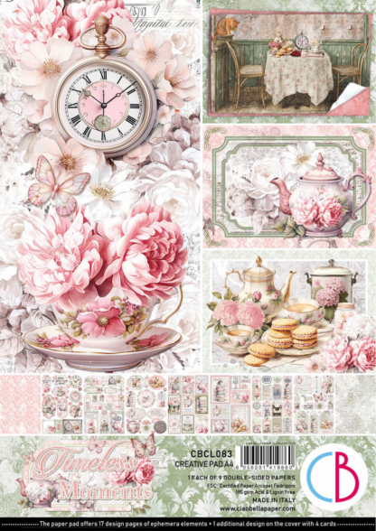 CIAO BELLA - Timeless Moments - Paper Pad A4 Creative Pad