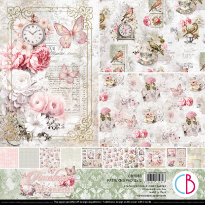 CIAO BELLA - Timeless Moments - Paper Pad 30x30 Pattern