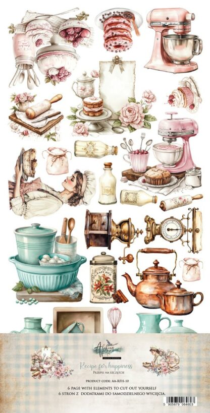 Art Alchemy - Recipe for Happiness - extra to cut 15x30