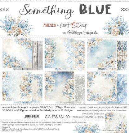 Craft O'clock - Something Bleu 30x30 Paper Collection