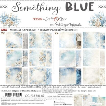 Craft O'clock - Something Blue 20x20 Paper Collection MIX