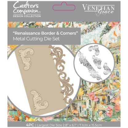 Crafter Companion - Venetian Grace - Renaissance Border & Corners