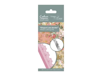 Crafter Companion - Vintage Rose- Elegant Lace Border
