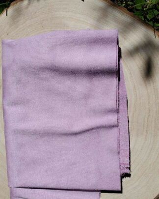 Tissu suédine lilas