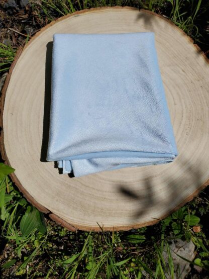 Tissu velours ras ciel