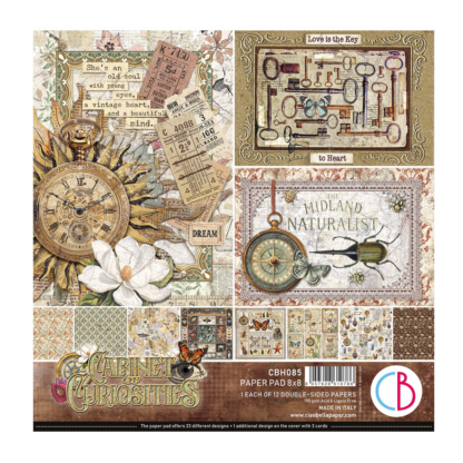 CIAO BELLA - Cabinet of Curiosities - Paper Pad 20x20