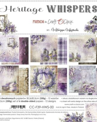 Craft O'clock - Heritage Whispers 30x30 Paper Collection