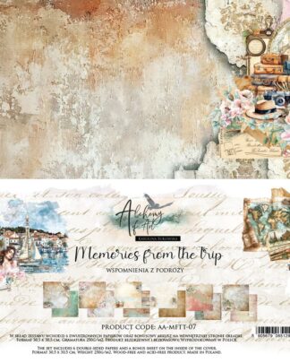 Art Alchemy - Memories from the trip - paper collection 30x30