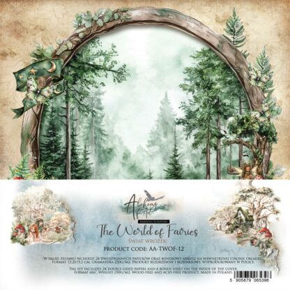 Art Alchemy - The worlds of Fairies - paper collection 15x15