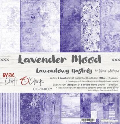 Craft O'clock - Lavender Mood 30x30