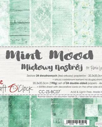 Craft O'clock - Mint Mood 20x20