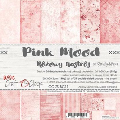 Craft O'clock - Pink Mood 20x20