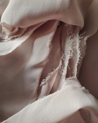 Ruban Silk Chiffon Caffe Late
