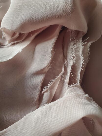 Ruban Silk Chiffon Caffe Late