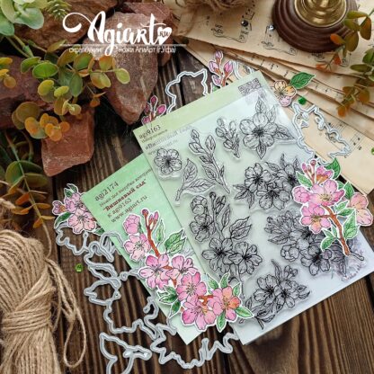 Agiart - Tampon + die fleur de pommier