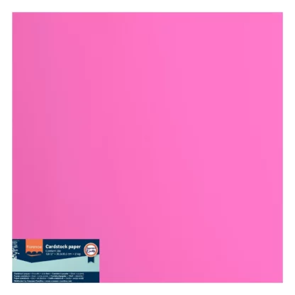Cardstock Lisse 30x30 Florence - candy