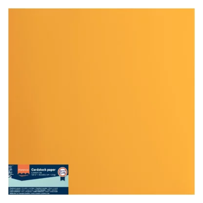 Cardstock Lisse 30x30 Florence - Grapefruit