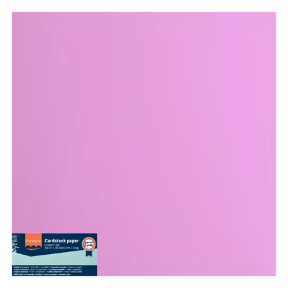 Cardstock Lisse 30x30 Florence - Hydrangea