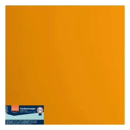 Cardstock Lisse 30x30 Florence - Mango
