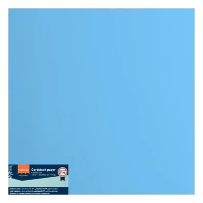 Cardstock Lisse 30x30 Florence - River