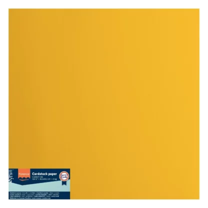 Cardstock Lisse 30x30 Florence - Honey