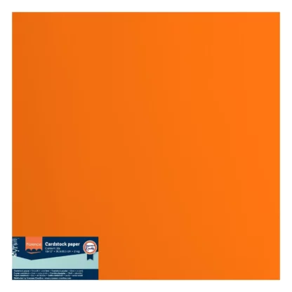Cardstock Lisse 30x30 Florence - Melon