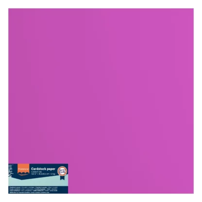 Cardstock Lisse 30x30 Florence - Plum