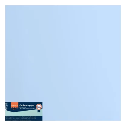 Cardstock Lisse 30x30 Florence - Water