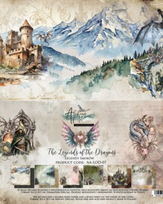 Art Alchemy - The Legends of the Dragons - paper collection 30x30