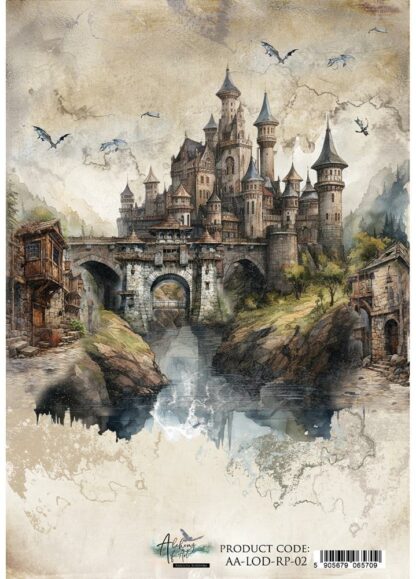 Art Alchemy - The Legends of the Dragons - Rice paper 2