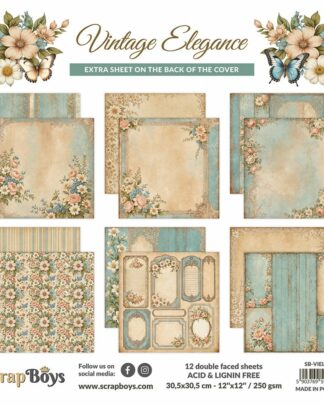 Scrap Boys - Vintage Elegance 30x30