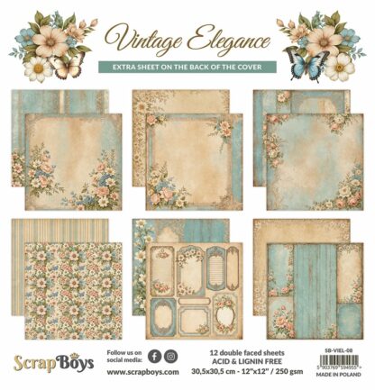 Scrap Boys - Vintage Elegance 30x30