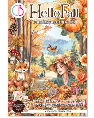 CIAO BELLA - Junk Journal & Ephemera Book A4- Hello Fall