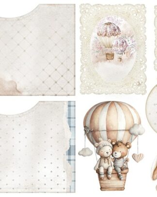 Art Alchemy - The Baby - Fabric cuts