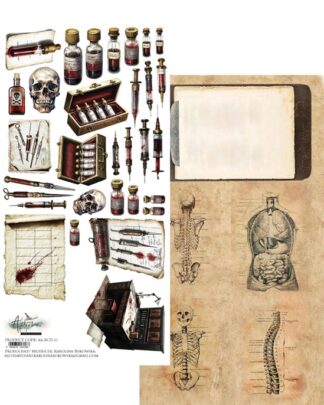 Art Alchemy - Behind Closed Doors - Extra to cut 30x15 1 feuille #11