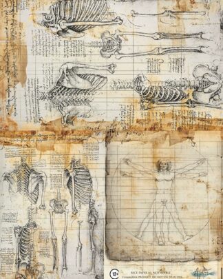Art Alchemy - Behind Closed Doors - Rice paper 3