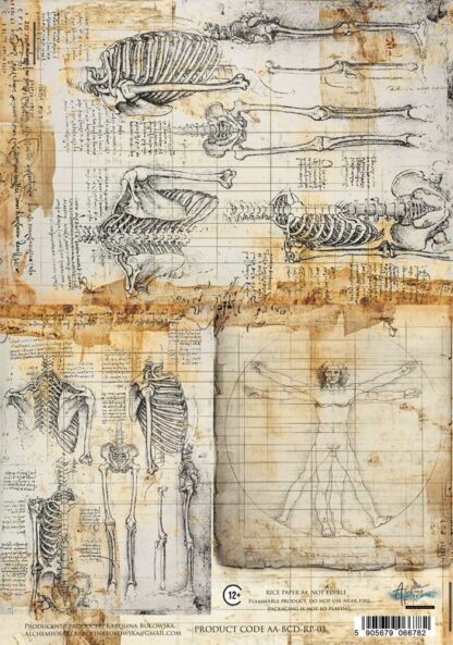 Art Alchemy - Behind Closed Doors - Rice paper 3