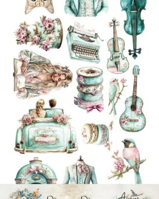 Art Alchemy - Dreamy Dreams - Extra to cut 30x15