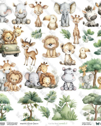 ScrapAndMe - Simple Story 4 Animals 2